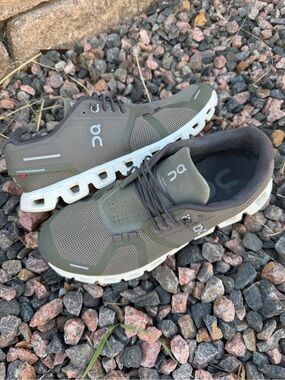 On Running Women’s Cloud Athletic Shoes - Olive